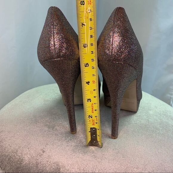 Enzo Angiolini Glitter multicoloured High Heels 10 - Picture 7 of 8